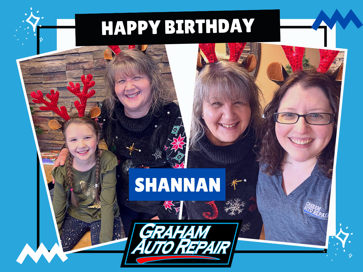 Shannan's Birthday at Graham Auto Repair in Graham, WA 98338